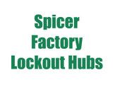 Spicer Factory Lockout Hubs 1973-1980 GM Dana 44F